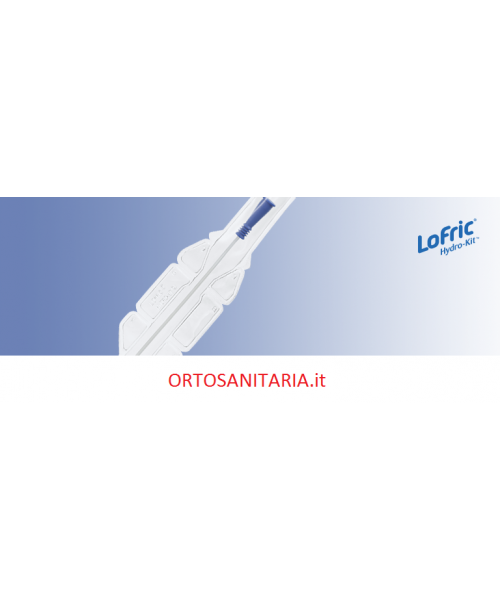 Cateteri Lofric hidro kit autolubrificanti-donna Nelaton 20 cm. CH10-42310303